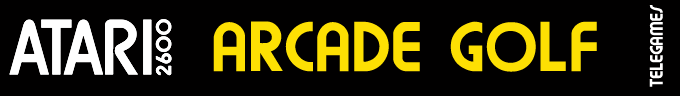 Arcade Golf logo for Atari 2600